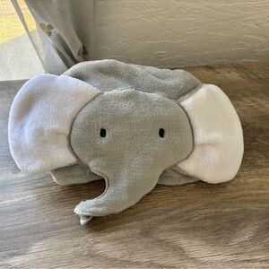 Gray Elephant baby towel new without tags